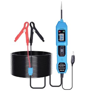 Automotive Circuit Tester,6-24V Power Circuit Probe Tester Kit,Automotive Short Circuit Finder Electrical Tester for Continuity Testing/Trailer Lights Testing/Voltage Test