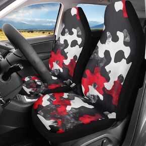 Bulopur Green Camo Vehicle Cushion Cover Replacement Interior Accessories Most Cars Decoration Auto Seat Protector