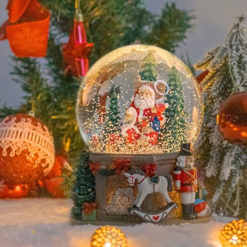 Christmas Snow Globe, Nativity Musical Color Change Lighted Tabletop for Christmas Decorations Home Décor Kids' Gift in Saudi Arabia
