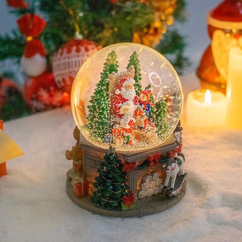 Christmas Snow Globe, Nativity Musical Color Change Lighted Tabletop for Christmas Decorations Home Décor Kids' Gift in Saudi Arabia