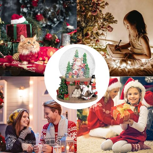 Christmas Snow Globe, Nativity Musical Color Change Lighted Tabletop for Christmas Decorations Home Décor Kids' Gift in Saudi Arabia