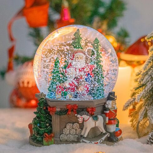 Christmas Snow Globe, Nativity Musical Color Change Lighted Tabletop for Christmas Decorations Home Décor Kids' Gift in Saudi Arabia