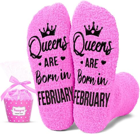 HAPPYPOP September October Birthday Gifts for Women - Birthday Socks Birthday Presents Gifts for Women Female in Saudi Arabia