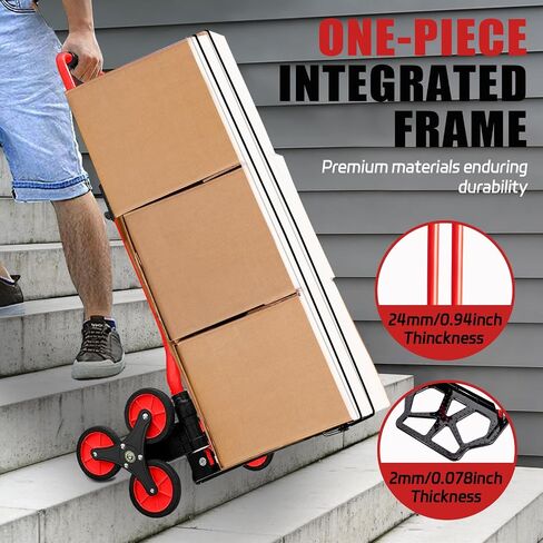 2024 New Upgrade Hand Truck Dolly Heavy Duty 660lbs Capacity,3 in 1 Folding Hand Truck with Telescoping Handles and Rubber Wheels,Portable Dolly Cart with Brakes and Bungee Cords for Moving in Saudi Arabia