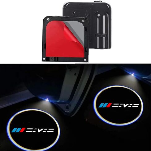 2PCS LED Car Door Lights Logo Projector Compatible with Chrysler 300 300c/s LED Ghost Shadow Light Laser in Saudi Arabia