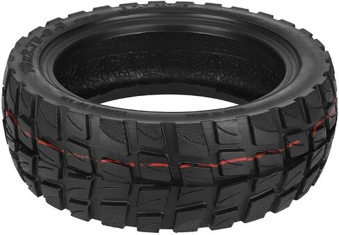 إطار خارجي مطاطي للطرق الوعرة 10 × 2.75-6.5 مع أنبوب داخلي 10 بوصة لسباق الدراجات النارية 5 Dualtron 3 Hover-1 Alpha JOYOR S Hiboy Titan PRO سكوتر كهربائي مقاوم للانفجار ومقاوم للصدمات وقبضة فائقة in Saudi Arabia