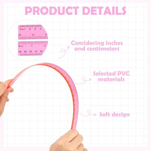 2 Packs Plastic Ruler 12 Inch Protractor Angle Finder Plastic Ruler and Protractor Set Math Geometry Set Clear Ruler School Supplies Set Transparent Ruler for School Home Supplies Drawing (Blue) in Saudi Arabia