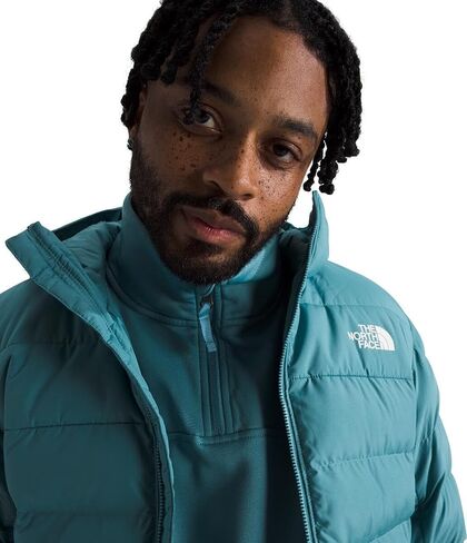 THE NORTH FACE Men's Aconcagua Insulated Hooded Jacket (Standard and Big Size), TNF Black-NPF, XX-Large in Saudi Arabia