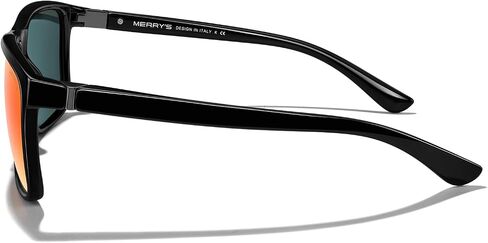 MERRY'S Rectangular Polarized Sports Sunglasses for Men Women Cycling Driving Fishing UV400 Protection S8225 in Kuwait