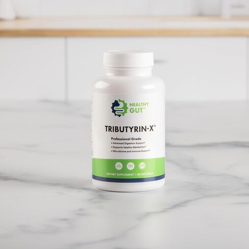 Healthy Gut Tributyrin-X | Histamine and Leaky Gut Support | 99% Pure w/Zero Odor | 30 Servings in Saudi Arabia
