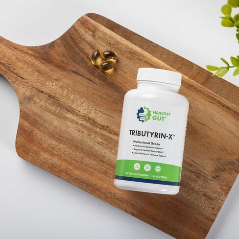 Healthy Gut Tributyrin-X | Histamine and Leaky Gut Support | 99% Pure w/Zero Odor | 30 Servings in Saudi Arabia