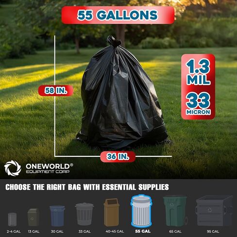 Super Value All Purpose 200 Pack Trash Bags 13 Gallon White Garbage Bags - Light Yard Waste Bags for Empty Bottles, Household, Extra Large Trash Bags Outdoor Trash Bags Durable Kitchen Trash Bags in Saudi Arabia
