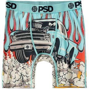 PSD Youth Boy's Urban Print Boxer Briefs - Breathable and Supportive Kids Underwear with Moisture-Wicking Fabric