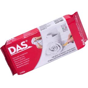 طين تشكيل تصلب الهواء من DAS - كتلة طين تيرا كوتا 2.2 رطل - طين هواء مرن للنحت والطلاء - طين تشكيل جاف بالهواء سهل الاستخدام - تشكيل الطين للنحت والمزيد