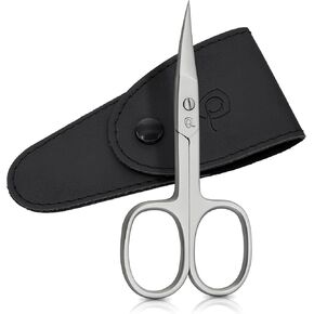 marQus - Straight nail scissors made in Germany Solingen incl. case for precise cutting of nails suitable as fingernail scissors and toenail scissors