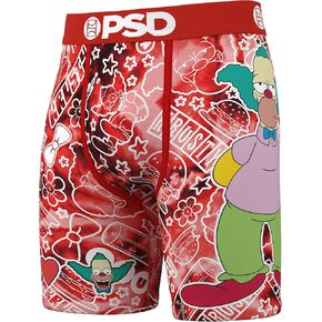 PSD Men's Simpsons Boxer Briefs - Breathable and Supportive Men's Underwear with Moisture-Wicking Fabric