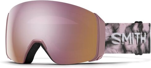 SMITH 4D Mag XL Snow Goggles – Adult Ski & Snowboarding Goggles with BirdsEye Vision, Anti-Fog Performance & 100% UV Protection – for Men & Women – Black, ChromaPop Sun Blue Mirror in Saudi Arabia