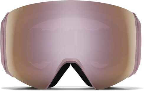 SMITH 4D Mag XL Snow Goggles – Adult Ski & Snowboarding Goggles with BirdsEye Vision, Anti-Fog Performance & 100% UV Protection – for Men & Women – Black, ChromaPop Sun Blue Mirror in Saudi Arabia