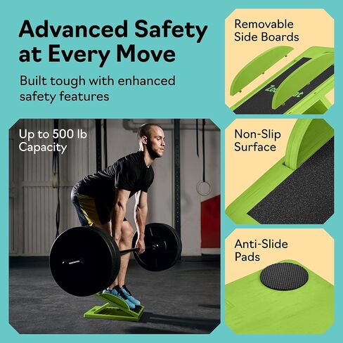 Slant Board Turns Into Balance Board - Premium Calf Stretcher and Wobble Board for Effective Calf Stretching and Squats in Saudi Arabia