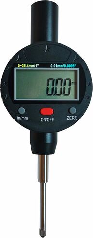 Measurement Indicator, Digital Dial Gauge 0-12.7 mm (0-0.5 in) for 3D Printers, CNC Machines, Workshops, CNC Machines, Table Saws and More(Percent 12mm) in Saudi Arabia