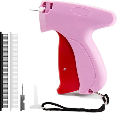 Stitchy Quick Clothing Fixer, Mini Stitch Gun for Clothes, Tagging Gun for Clothing, Comes with 2 Fine Needles, 2000 Black & 2000 White Fasteners, Clothing Stitch Gun Tag Gun for Clothes in Saudi Arabia