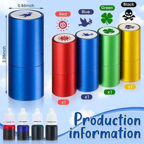 8 Pcs Custom Golf Ball Stamp Self Inking Golf Ball Stamp Markers Reusable Golf Ball Marking Tool to Identify Golf Balls, Golfer Gift Golfing Accessories (Star, Leaf, Claw, Sun) in Saudi Arabia