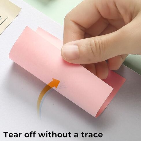 M&G 4 Pack 400 Sheet Sticky Notes, 3x3 inch Post its Neutral Colors Colors Self-Stick Note Pads Sticky Notes for Home School Offices 4 Pads 100 Sheets/Pad in Kuwait