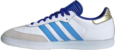 Adidas Samba LT Mens Shoes, Crystal White/Dark Blue/Gum 5, Size 12 in Saudi Arabia