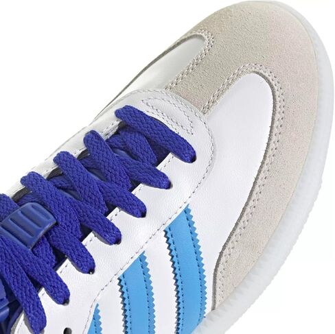 Adidas Samba LT Mens Shoes, Crystal White/Dark Blue/Gum 5, Size 12 in Saudi Arabia
