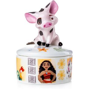 Disney Alice in Wonderland Oyster Mini Treasure Trinket Box, 3.5 Inches Tall, Multicolor, MUPRTB28701