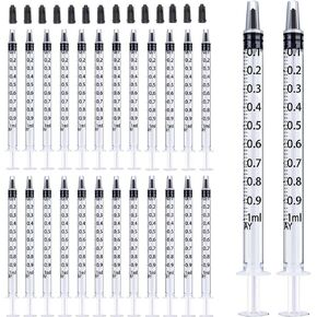 1ml Syringes with Caps (Pack of 50pcs) in Saudi Arabia