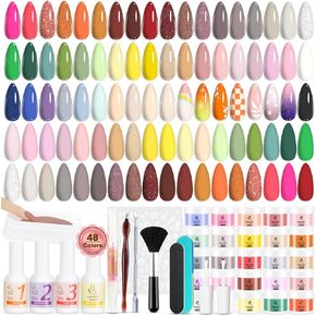 Lavender Violets Nail Files and Buffer Set Professional Manicure Pendicure Tools Kit with Dip Powder Tray, Dipping Nail Brush, Buffer Block and Nails File J780 in Kuwait