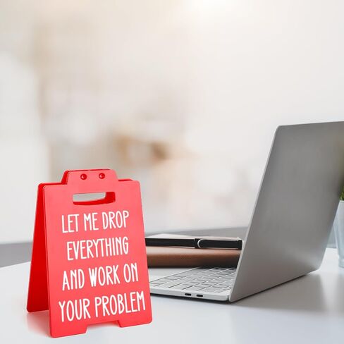 Document It or It Didn't Happen Mini Reminder Sign, Cool Cubicle Decorations for HR Coworker Colleagues Nurse in Saudi Arabia