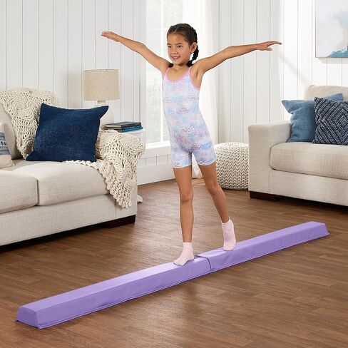 Best Choice Products 8ft Folding Medium-Density Foam Floor Balance Beam for Gymnastic and Tumbling in Saudi Arabia