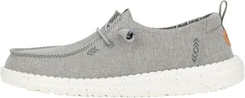 Hey Dude Wendy Chambray Grey Size 7, Women’s Shoes, Women’s Slip-on Loafers, Comfortable & Light-Weight in Saudi Arabia