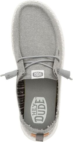 Hey Dude Wendy Chambray Grey Size 7, Women’s Shoes, Women’s Slip-on Loafers, Comfortable & Light-Weight in Saudi Arabia