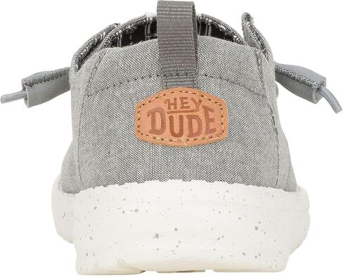Hey Dude Wendy Chambray Grey Size 7, Women’s Shoes, Women’s Slip-on Loafers, Comfortable & Light-Weight in Saudi Arabia