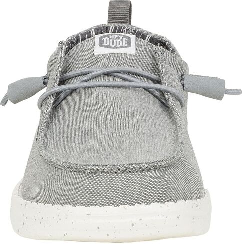 Hey Dude Wendy Chambray Grey Size 7, Women’s Shoes, Women’s Slip-on Loafers, Comfortable & Light-Weight in Saudi Arabia