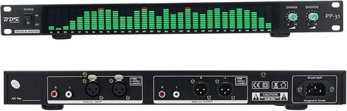 BDS PP-31 محلل طيف الصوت الرقمي الأزرق عرض 1U طيف الموسيقى VU متر 31 قطعة in Kuwait