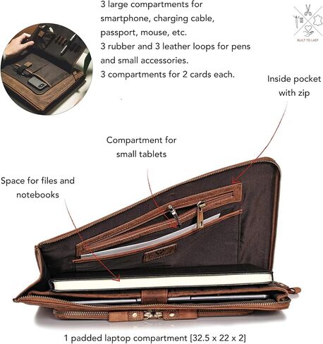 حقيبة الكمبيوتر المحمول DONBOLSO لندن in Kuwait