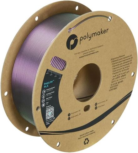 Polymaker Panchroma PLA Filament, Starlight Neptune 1.75mm 3D Printing Filament, 3D Printer PLA Filament, Fit Most FDM 3D Printers, 1kg Spool (2.2lbs) in Saudi Arabia