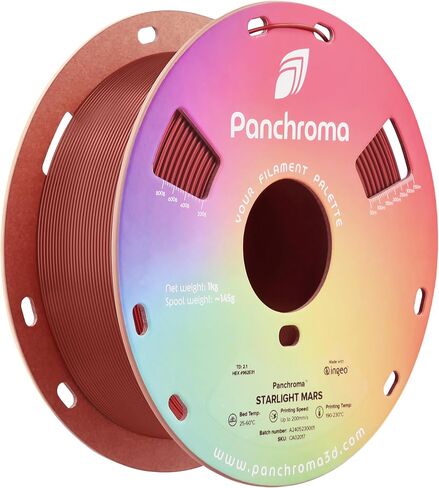 Polymaker Panchroma PLA Filament, Starlight Neptune 1.75mm 3D Printing Filament, 3D Printer PLA Filament, Fit Most FDM 3D Printers, 1kg Spool (2.2lbs) in Saudi Arabia