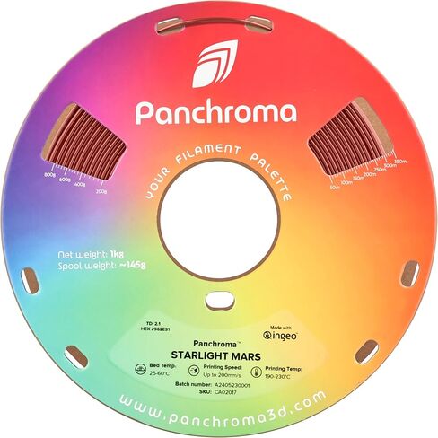 Polymaker Panchroma PLA Filament, Starlight Neptune 1.75mm 3D Printing Filament, 3D Printer PLA Filament, Fit Most FDM 3D Printers, 1kg Spool (2.2lbs) in Saudi Arabia