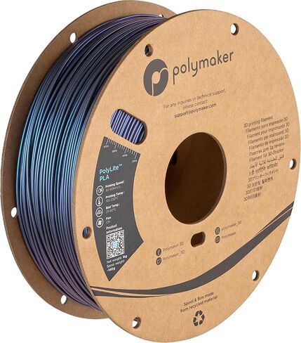 Polymaker Panchroma PLA Filament, Starlight Neptune 1.75mm 3D Printing Filament, 3D Printer PLA Filament, Fit Most FDM 3D Printers, 1kg Spool (2.2lbs) in Saudi Arabia