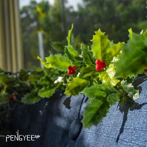 6 Pack 5.57ft Artificial Greenery Garland, Leaf Garland for Room Decor, Fern Garlands for Decoration, Fake Vines Hanging Plants for Home Bedroom Garden Wall Wedding Decor in Saudi Arabia