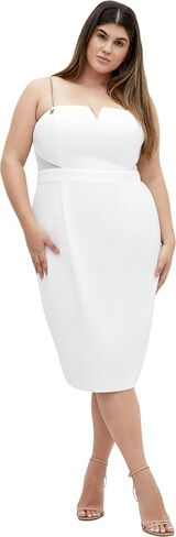 City Chic Women's Dress Ann Chain in Saudi Arabia