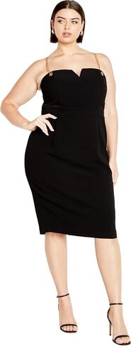 City Chic Women's Dress Ann Chain in Saudi Arabia