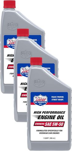 Lucas Oil 10101 Synthetic SAE 5W-50 Motor Oil - 1 Quart in Saudi Arabia