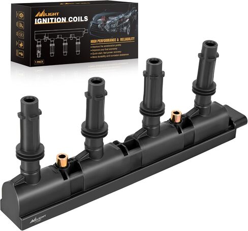 Nilight Ignition Coil Pack UF413 Fit for Chevy Silverado 1500 2500 HD Tahoe Suburban Avalanche Express Corvette Camaro Impala GMC Yukon Cadillac Escalade Pontiac 5.3 6.0L V8 Engine#OE 12611424(8 Pcs) in Saudi Arabia