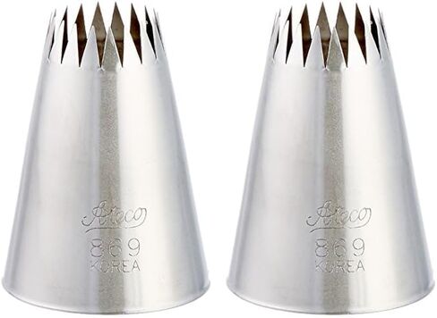 Ateco 869 Pastry Tube - French Star - Size 9 in Kuwait
